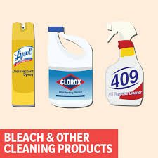 Bleach and other household cleaners