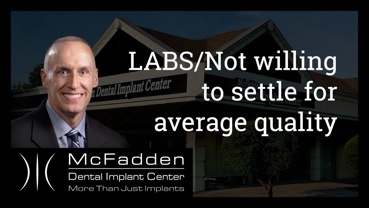 LABS / Not willing to settle for average quality