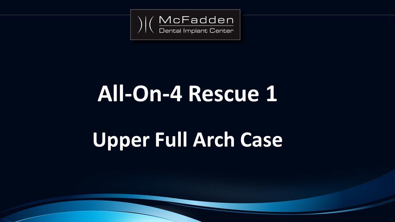 Botched All-On-4 Rescue Case - Dental Implant Center
